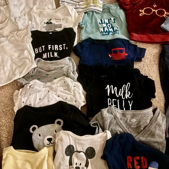 Baby Boy Clothing Bundle (6–12 Months) – 72 items! - Picture 4 of 12